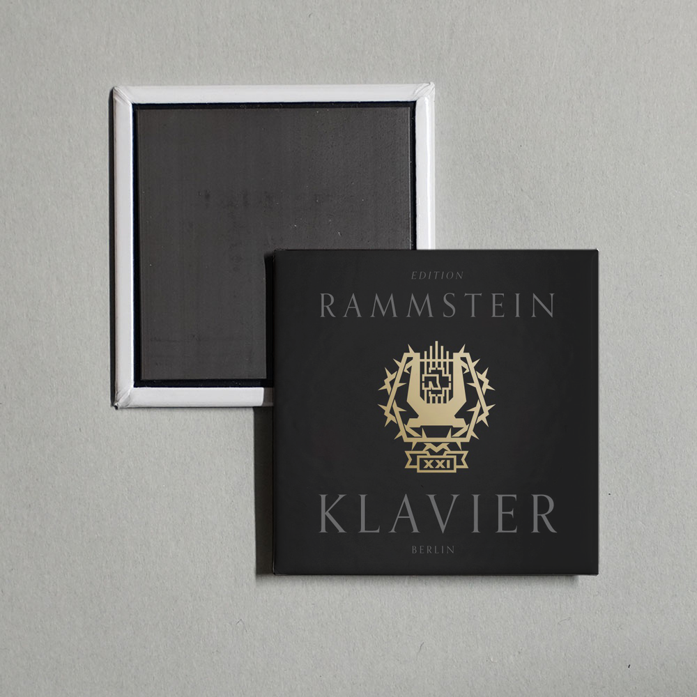 Rammstein - XXI - Klavier Album Cover Fridge Magnet