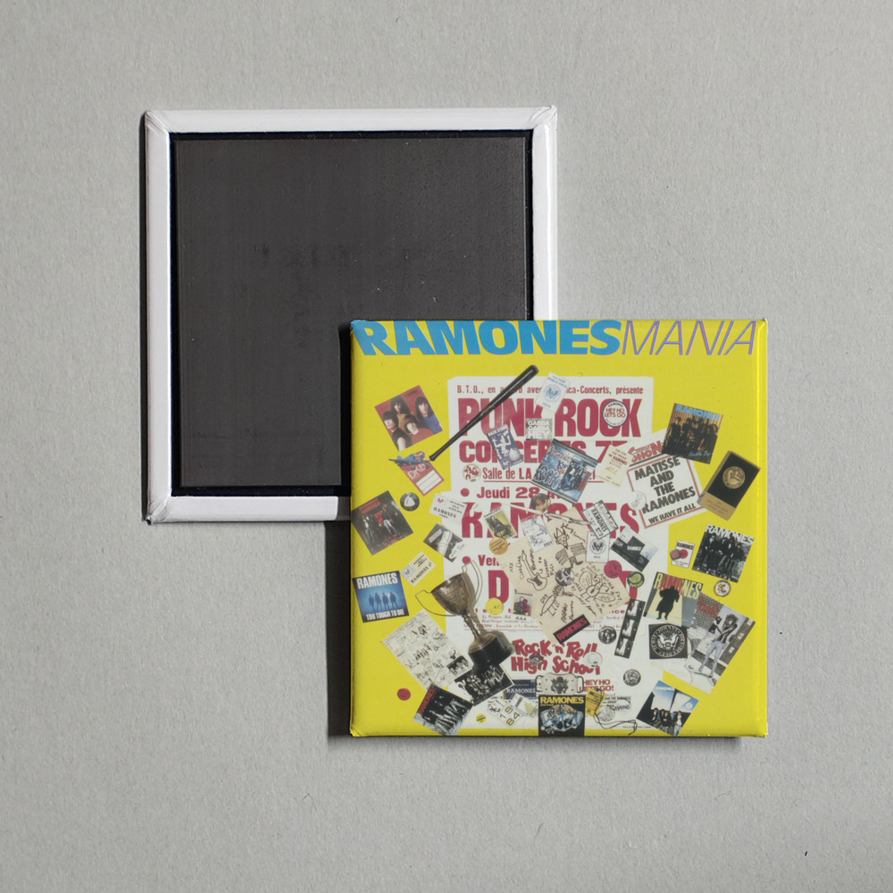 Ramones - Mania Album Cover Fridge Magnet