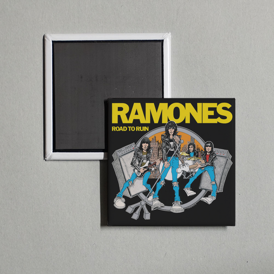 Ramones - Road to Ruin (40th Anniversary Deluxe Edition) Album Cover Fridge Magnet