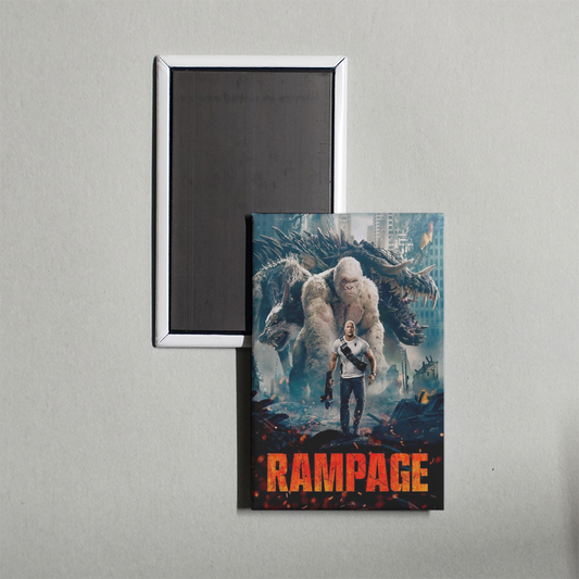 Rampage Mini Movie Fridge Magnet