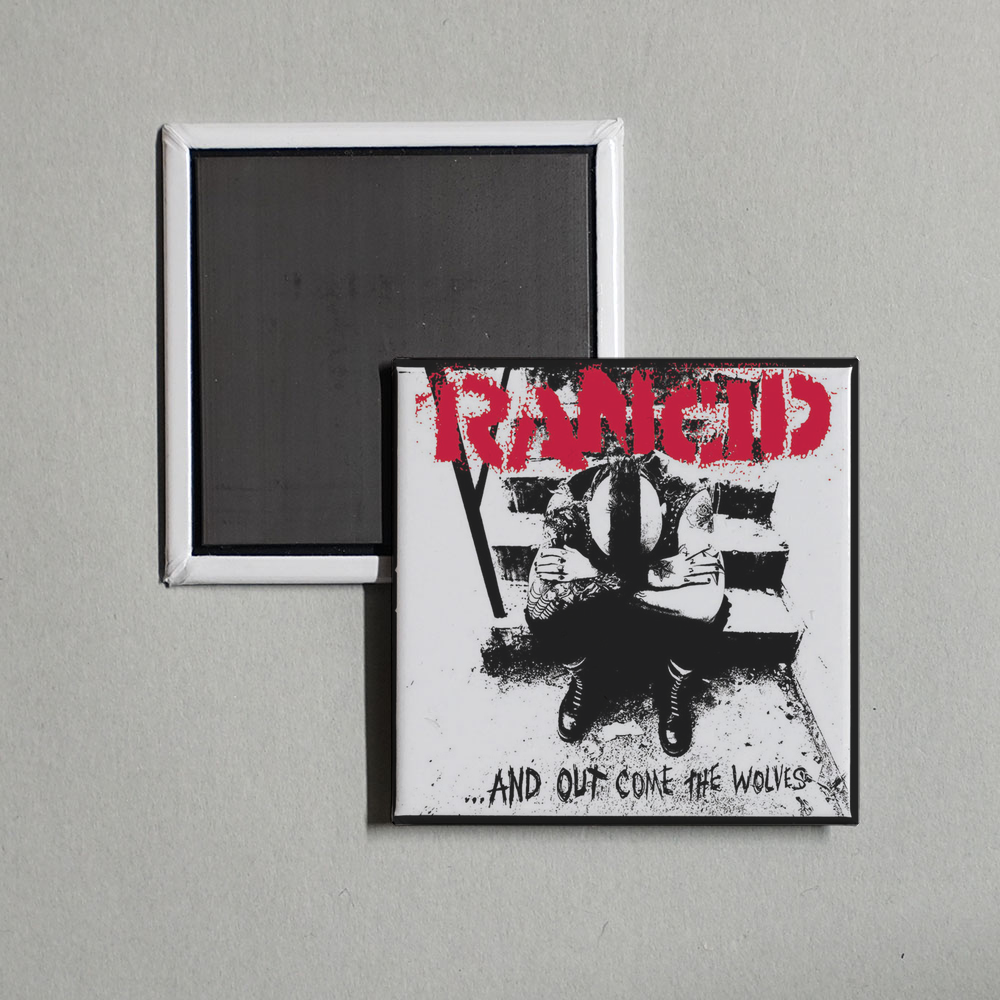 Rancid - ...And Out Come The Wolves Album Cover Fridge Magnet