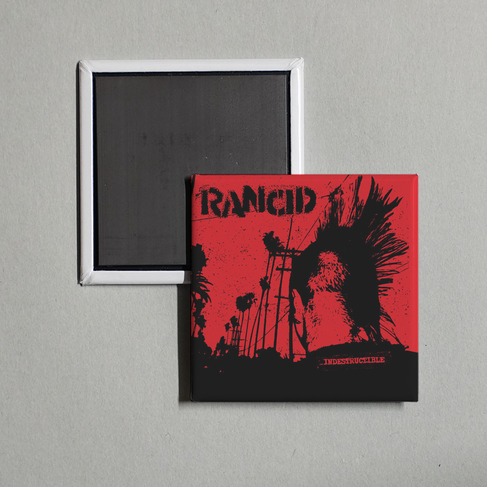 Rancid - Indestructible Album Cover Fridge Magnet