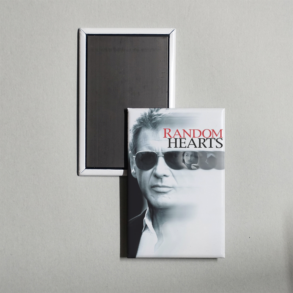 Random Hearts Mini Movie Fridge Magnet