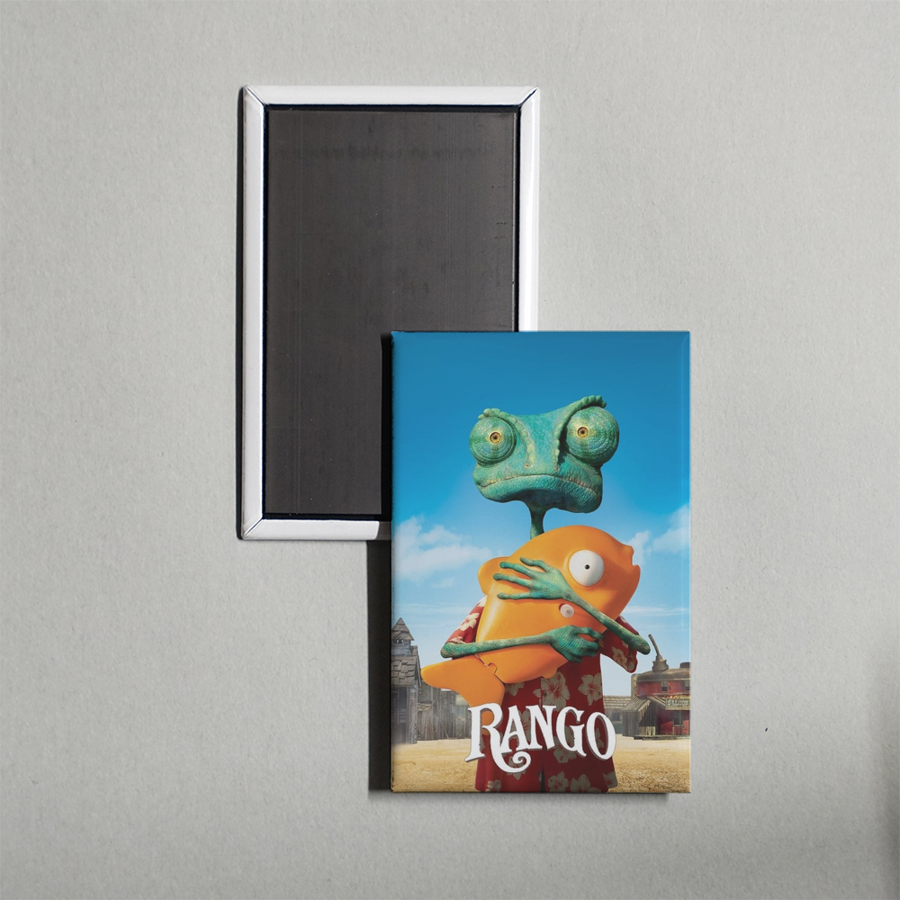 Rango Mini Movie Fridge Magnet