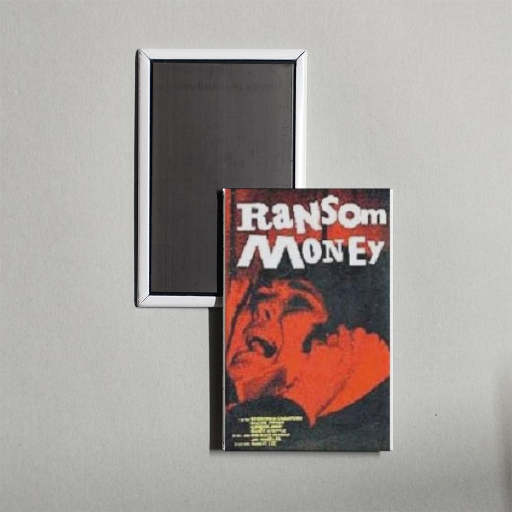 Ransom Money Mini Movie Fridge Magnet