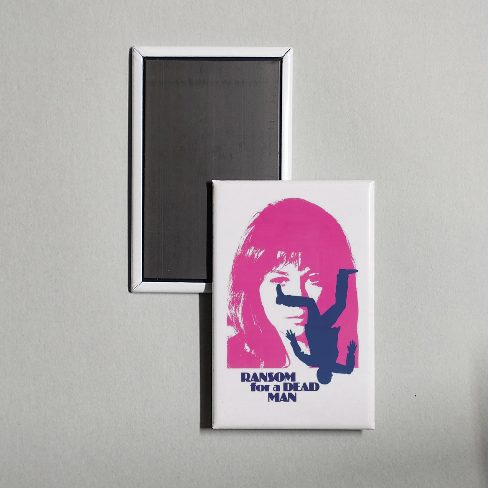 Ransom for a Dead Man Mini Movie Fridge Magnet