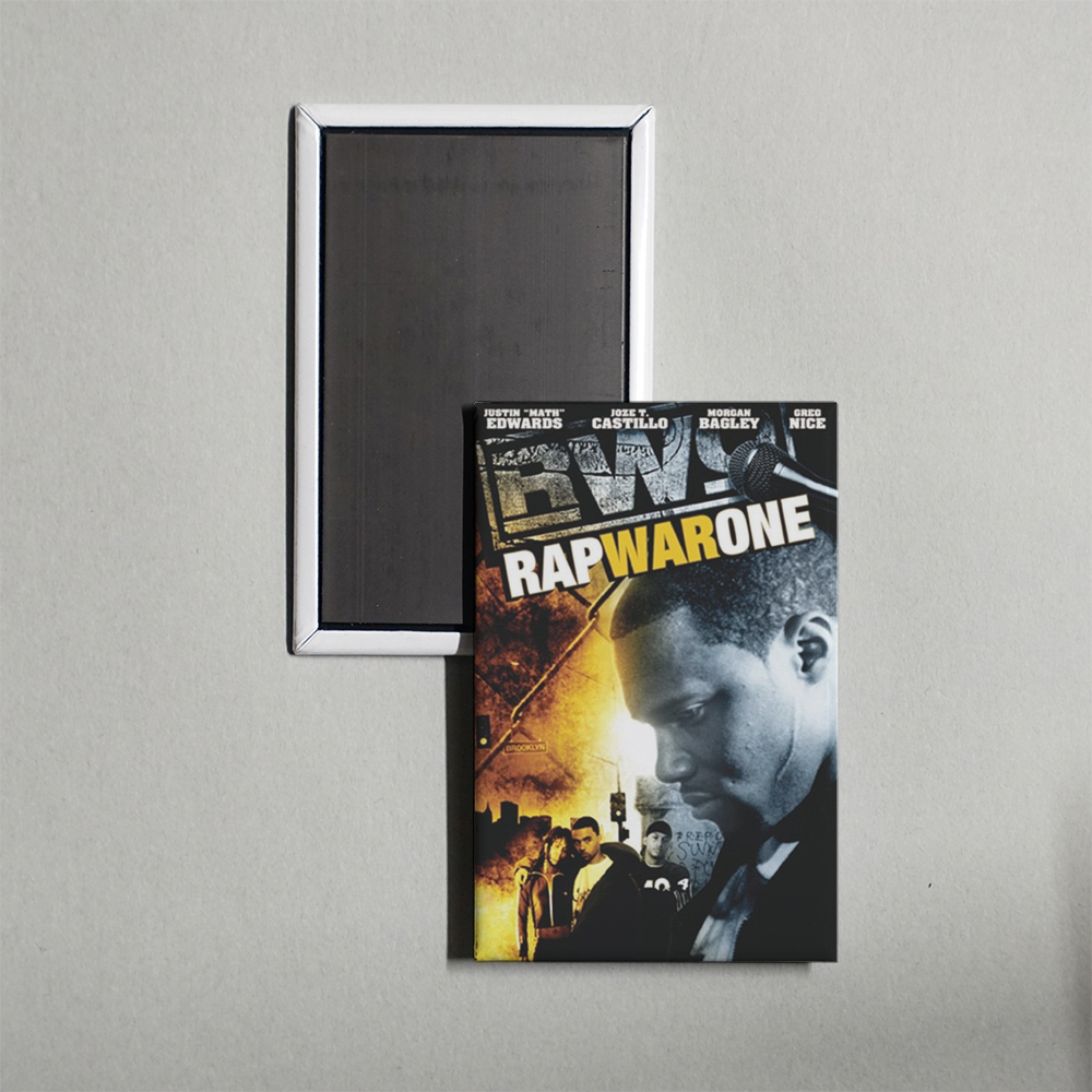 Rap War One Mini Movie Fridge Magnet