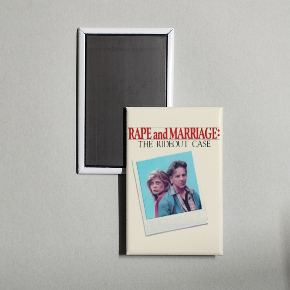 Rape and Marriage The Rideout Case Mini Movie Fridge Magnet