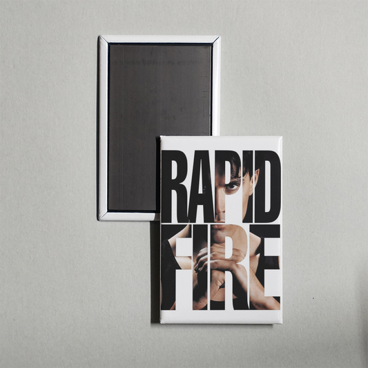 Rapid Fire Mini Movie Fridge Magnet