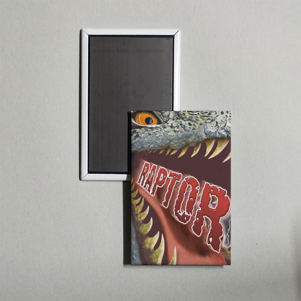 Raptor Mini Movie Fridge Magnet