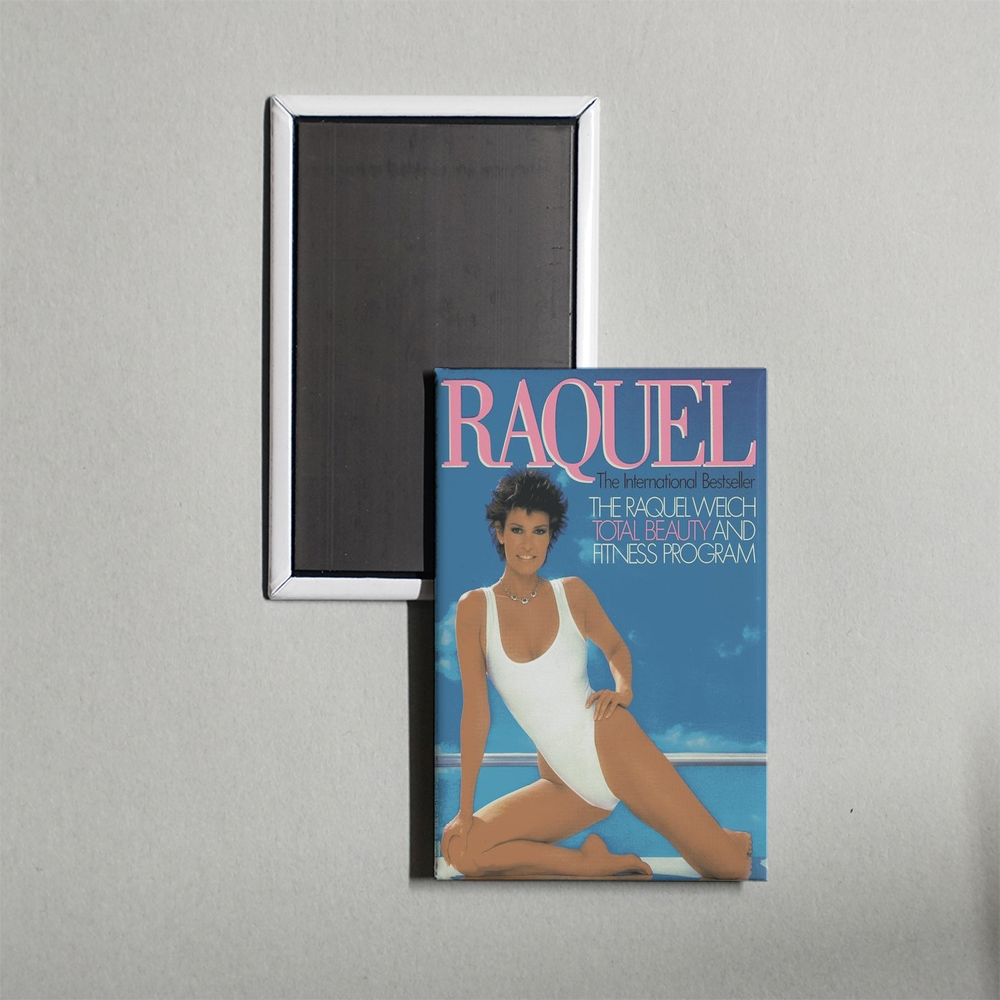 Raquel Total beauty and fitness Mini Movie Fridge Magnet