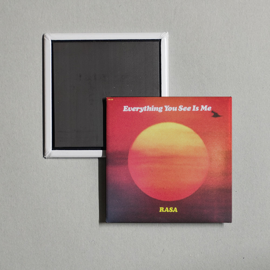 Rasa - Everything You See Is Me Album Cover Fridge Magnet