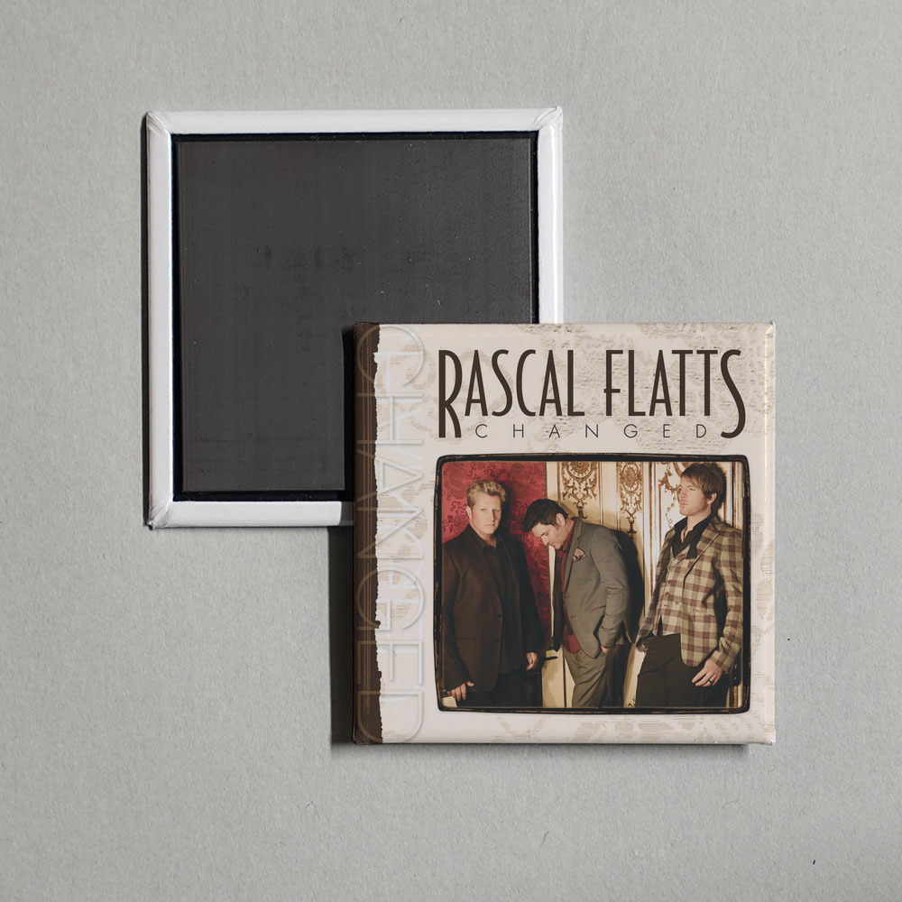Rascal Flatts - Changed Album Cover Fridge Magnet