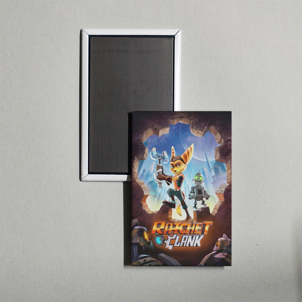 Ratchet & Clank Mini Movie Fridge Magnet