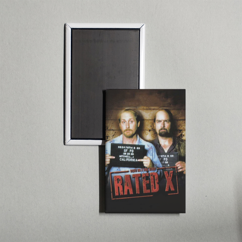 Rated X Mini Movie Fridge Magnet