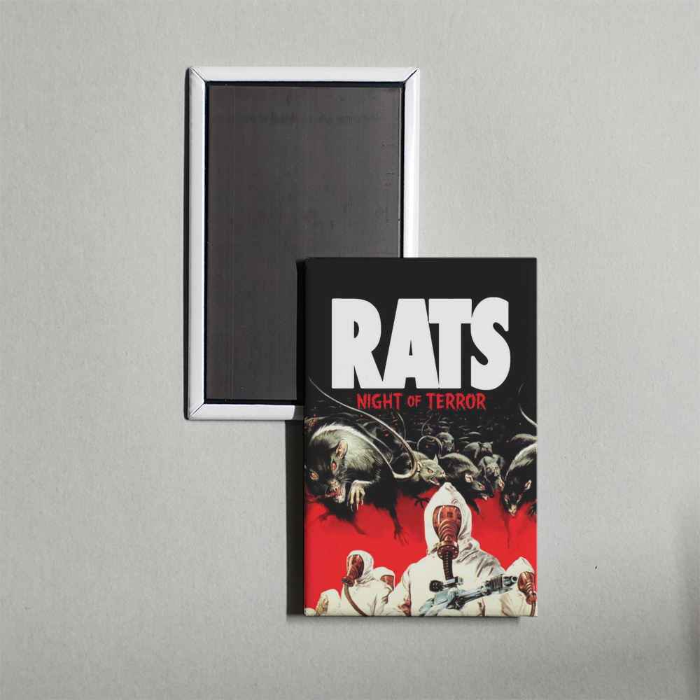 Rats Night of Terror Mini Movie Fridge Magnet