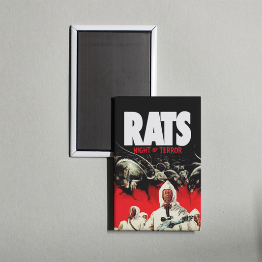 Rats Night of Terror Mini Movie Fridge Magnet