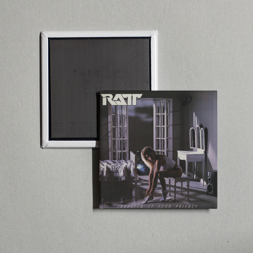 Ratt - Invasion of Your Privacy Album Cover Fridge Magnet