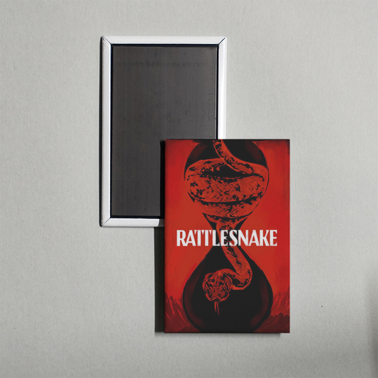 Rattlesnake Mini Movie Fridge Magnet