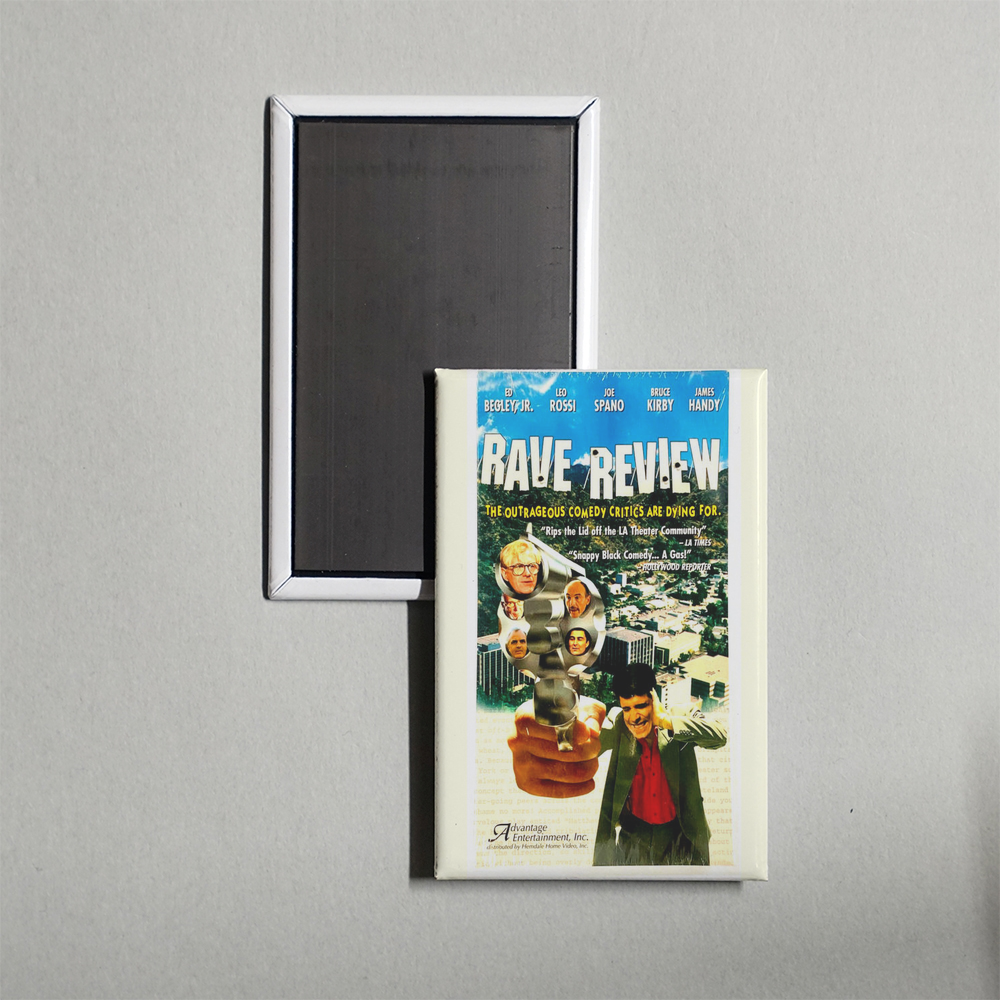 Rave Review Mini Movie Fridge Magnet