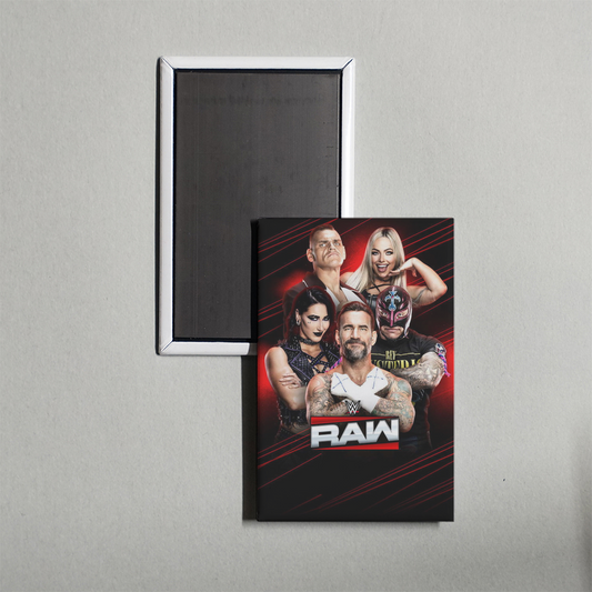 Raw TV Show Fridge Magnet