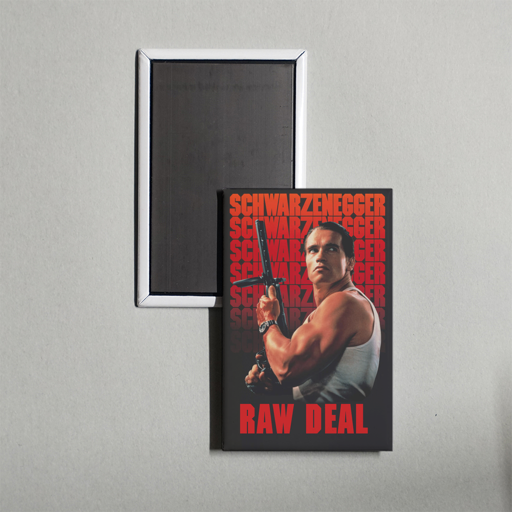 Raw Deal Mini Movie Fridge Magnet