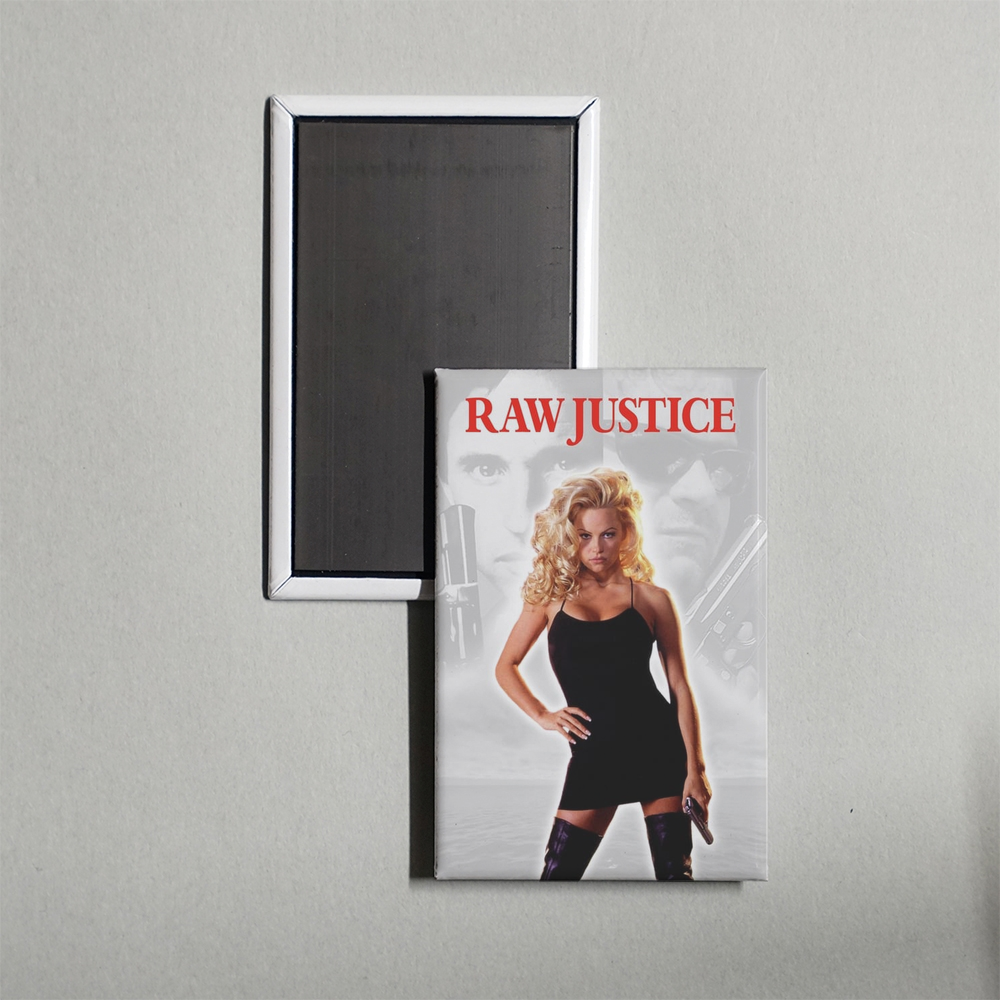 Raw Justice Mini Movie Fridge Magnet