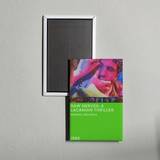 Raw Nerves A Lacanian Thriller Mini Movie Fridge Magnet