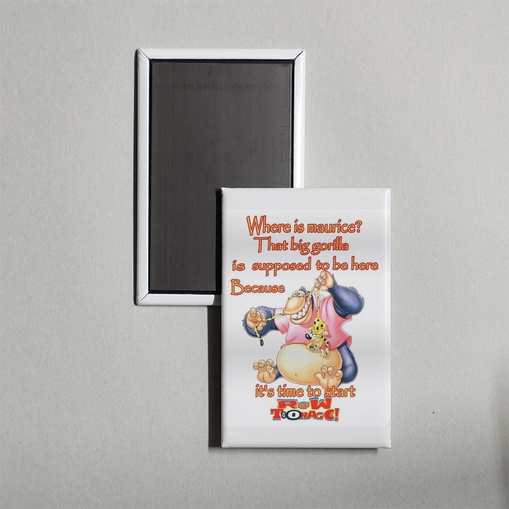 Raw Toonage TV Show Fridge Magnet