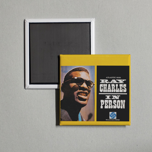 Ray Charles - Ray Charles In Person Album Cover Fridge Magnet