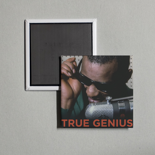 Ray Charles - True Genius Album Cover Fridge Magnet