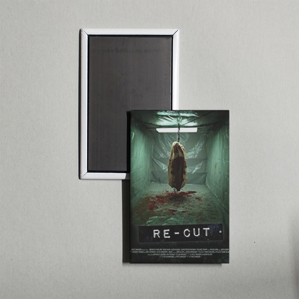 Re-Cut Mini Movie Fridge Magnet