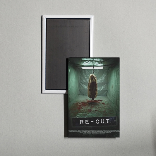 Re-Cut Mini Movie Fridge Magnet