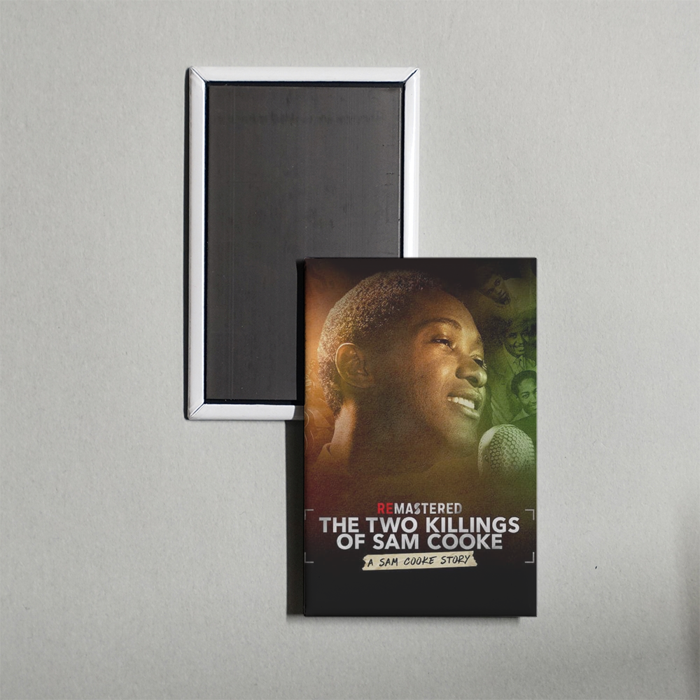 ReMastered The Two Killings of Sam Cooke Mini Movie Fridge Magnet