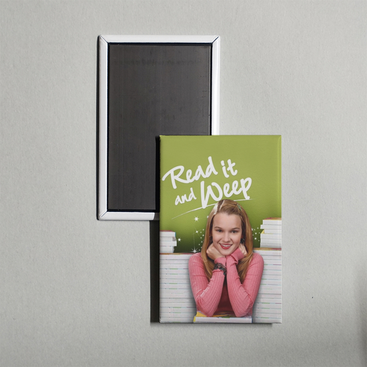Read It and Weep Mini Movie Fridge Magnet