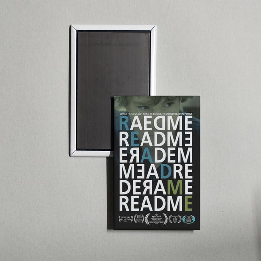 Read Me Mini Movie Fridge Magnet