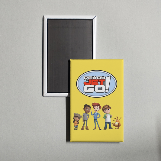 Ready Jet Go! TV Show Fridge Magnet