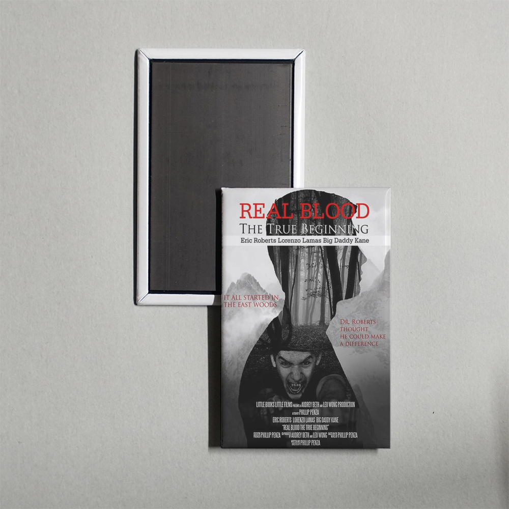 Real Blood The True Beginning Mini Movie Fridge Magnet