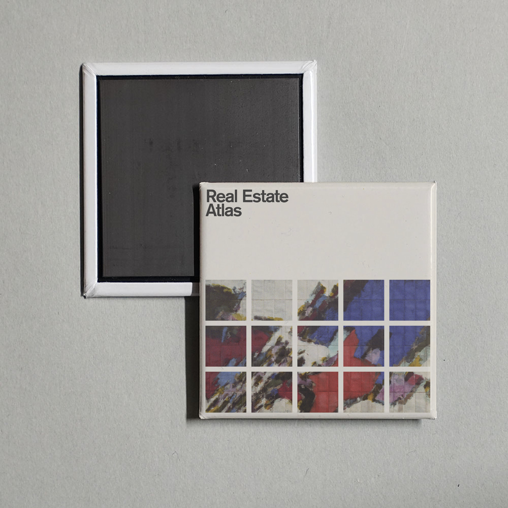 Real Estate - Atlas Album Cover Fridge Magnet