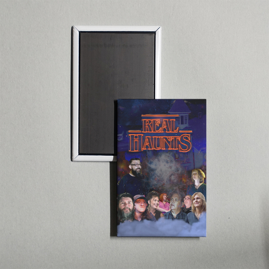 Real Haunts Mini Movie Fridge Magnet