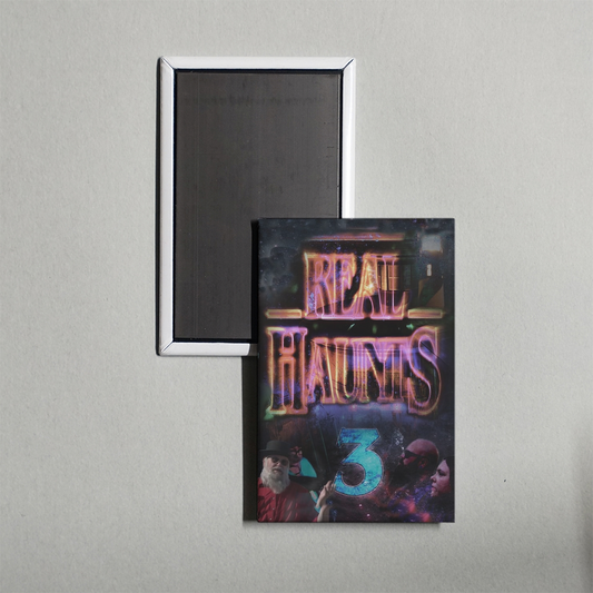 Real Haunts 3 Mini Movie Fridge Magnet