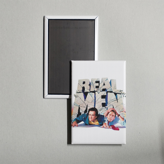 Real Men Mini Movie Fridge Magnet