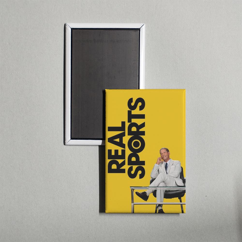 Real Sports with Bryant Gumbel TV Show Fridge Magnet