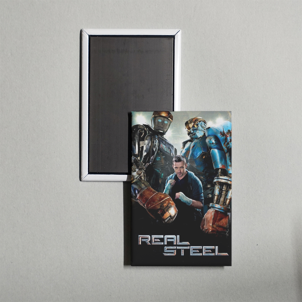 Real Steel Mini Movie Fridge Magnet