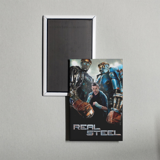 Real Steel Mini Movie Fridge Magnet