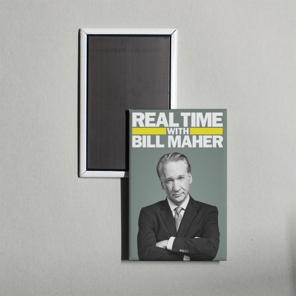 Real Time with Bill Maher TV Show Fridge Magnet