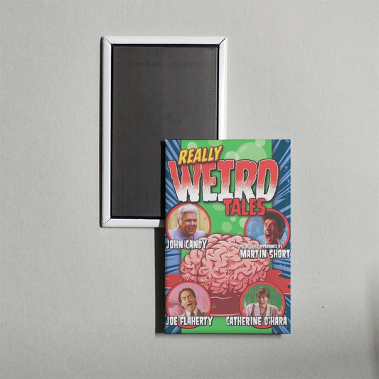 Really Weird Tales Mini Movie Fridge Magnet