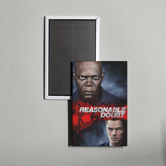 Reasonable Doubt Mini Movie Fridge Magnet