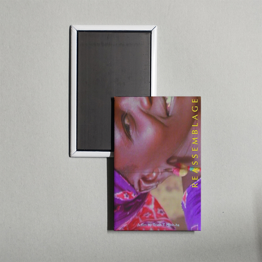 Reassemblage From the Firelight to the Screen Mini Movie Fridge Magnet