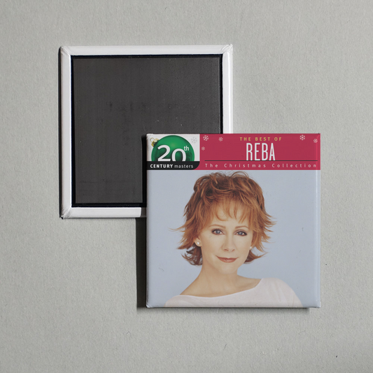 Reba McEntire - 20th Century Masters Christmas Collection Reba McEntire Album Cover Fridge Magnet